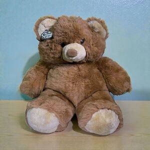 VTG JC Penny The Scarborough Collection 21" Brown Plush Stuffed Teddy Bear